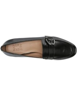 Naturalizer Women Loafers Janie, Black Brush-Off Leather -NATURALIZER Sales 613C9ESonQL. AC SR736920