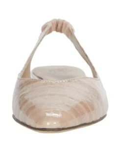 Naturalizer Women Flats Halo, Almond Crocco -NATURALIZER Sales 613NeHx1SL. AC SR736920