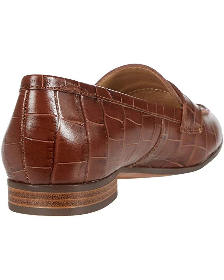 Naturalizer Women Loafers Juliette, Lodge Brown Croco Print Leather 7 Naturalizer Women Loafers Juliette, Lodge Brown Croco Print Leather - Image 5