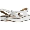 Naturalizer Women Sandals Charlize, White Smooth