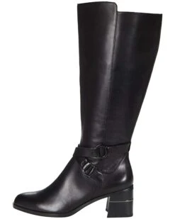 Naturalizer Women Boots Shore Wide Shaft, Black Leather -NATURALIZER Sales 61edQDxd0RL. AC SR736920