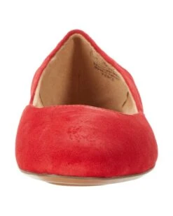 Naturalizer Women Flats Pierce, Blaze Red Suede -NATURALIZER Sales 61gMMiGhSyL. AC SR736920