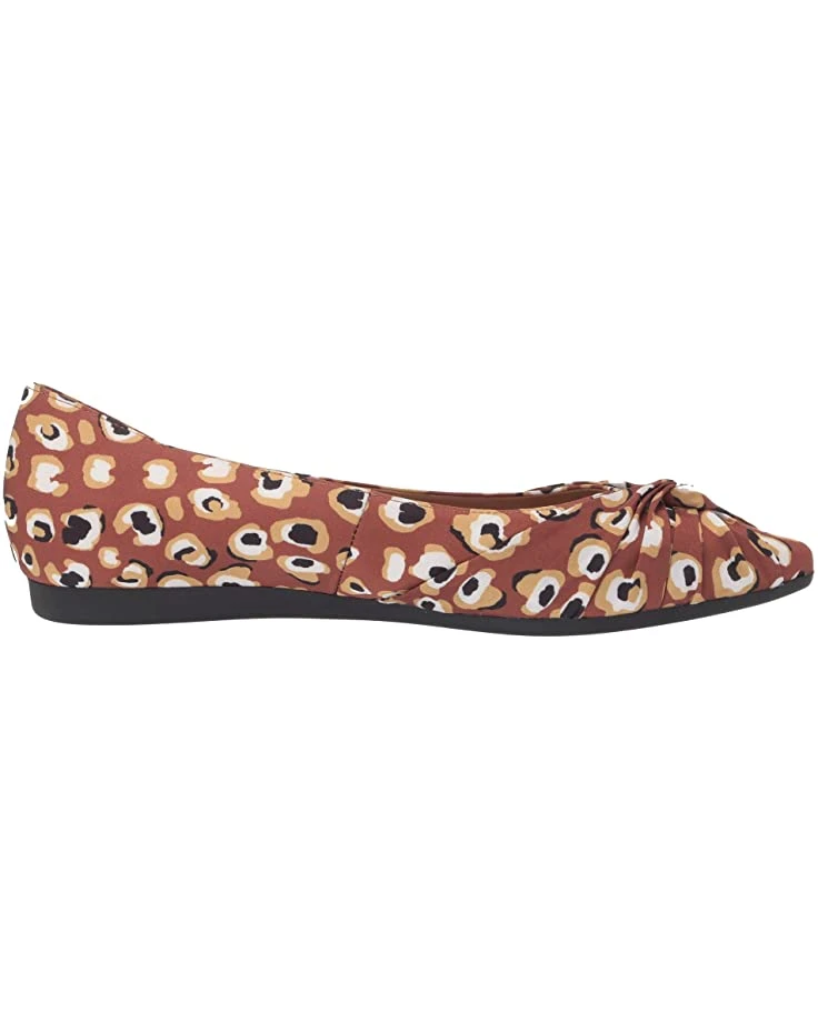 Naturalizer Women Flats Renata, Brown Multi Spotted Leopard Fabric 8 Naturalizer Women Flats Renata, Brown Multi Spotted Leopard Fabric - Image 6