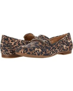 Naturalizer Women Loafers Kari, Brown Cheetah