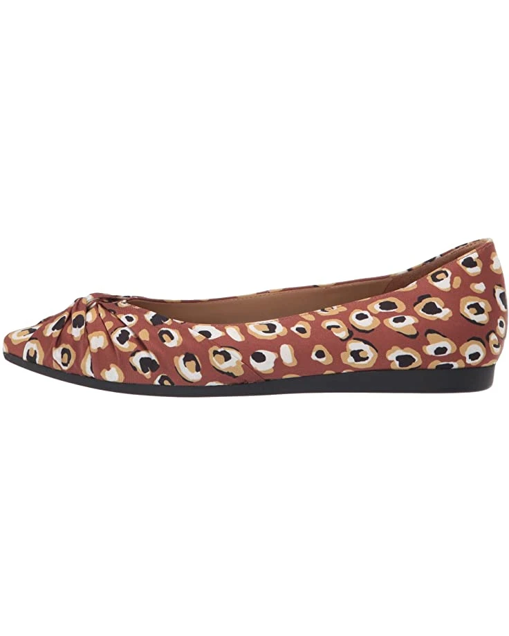 Naturalizer Women Flats Renata, Brown Multi Spotted Leopard Fabric 6 Naturalizer Women Flats Renata, Brown Multi Spotted Leopard Fabric - Image 4