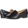 Naturalizer Women Loafers Karma, Black Leather