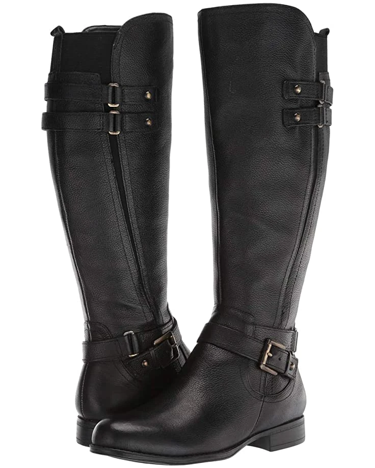 Naturalizer Women Boots Jackie, Black Leather 3 Naturalizer Women Boots Jackie, Black Leather