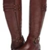 Naturalizer Women Boots Jackie Wide Calf, Chocolate Leather -NATURALIZER Sales 71RAfhtPDjL. AC SR736920
