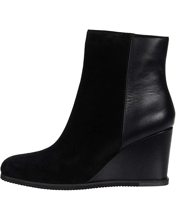 Naturalizer Women Boots Garnet, Black Suede/Lizard Print 6 Naturalizer Women Boots Garnet, Black Suede/Lizard Print - Image 4