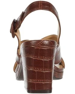 Naturalizer Women Heels Renly, Lodge Brown Crocco Print Smooth -NATURALIZER Sales 71X2 TcFlVL. AC SR736920