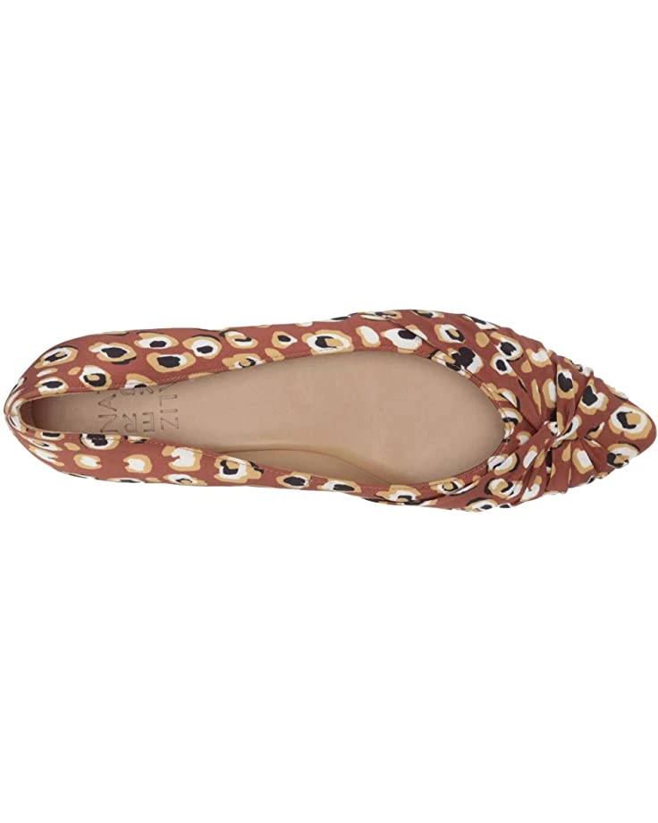 Naturalizer Women Flats Renata, Brown Multi Spotted Leopard Fabric 4 Naturalizer Women Flats Renata, Brown Multi Spotted Leopard Fabric - Image 2