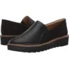 Naturalizer Women Loafers Effie, Black Smooth/Microfiber
