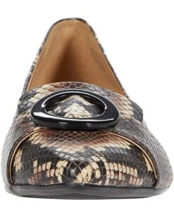 Naturalizer Women Flats Barton, Brown Tonal Snake Print Leather -NATURALIZER Sales 71ipYsnxdTL. AC SR736920