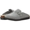 Naturalizer Women Clogs Becks, Dark Grey Wool