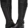 Naturalizer Women Boots Jackie Wide Calf, Black Leather -NATURALIZER Sales 71zSjwm5IdL. AC SR736920