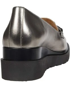 Naturalizer Women Loafers September, Pewter Metallic Leather -NATURALIZER Sales 71zy2hVYjKL. AC SR736920