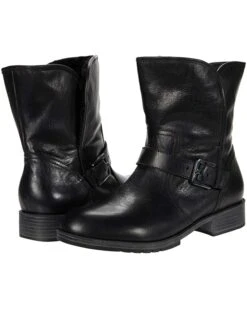 Naturalizer Women Boots Sutton, Black Vintage Leather