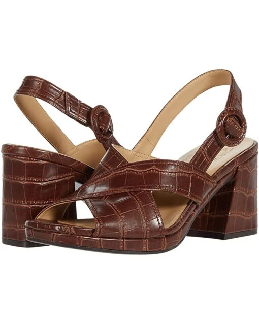 Naturalizer Women Heels Renly, Lodge Brown Crocco Print Smooth -NATURALIZER Sales 81MRlY7qzjL. AC SR736920