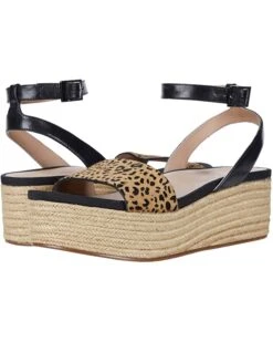 Naturalizer Women Sandals 27 Edit Jamari, Nude Dot Print Haircalf