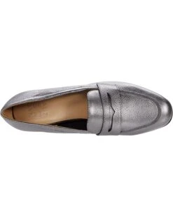 Naturalizer Women Loafers Juliette, Pewter Metallic Leather -NATURALIZER Sales 81fkGgCNyiL. AC SR736920